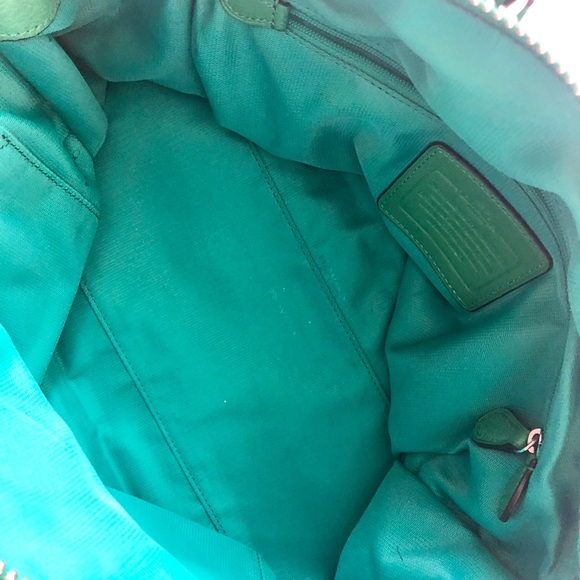 Coach Bags Emerald Green Coach Bag Poshmark
